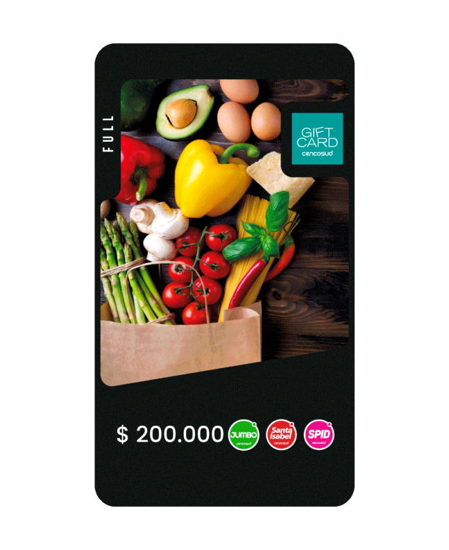Gift Card Digital Cencosud $200.000