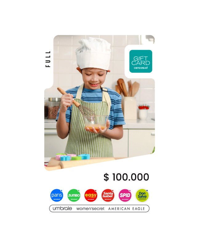 Gift Card Digital Cencosud $100.000