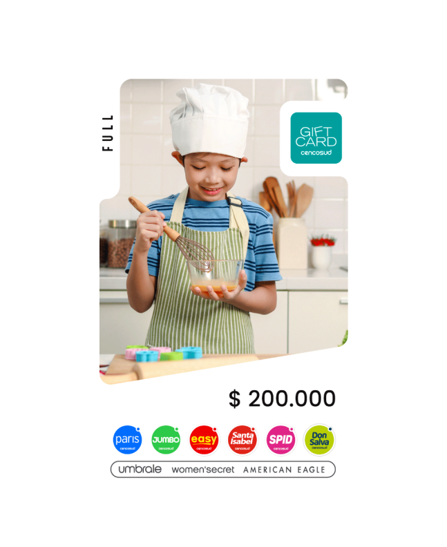 Gift Card Digital Cencosud $200.000