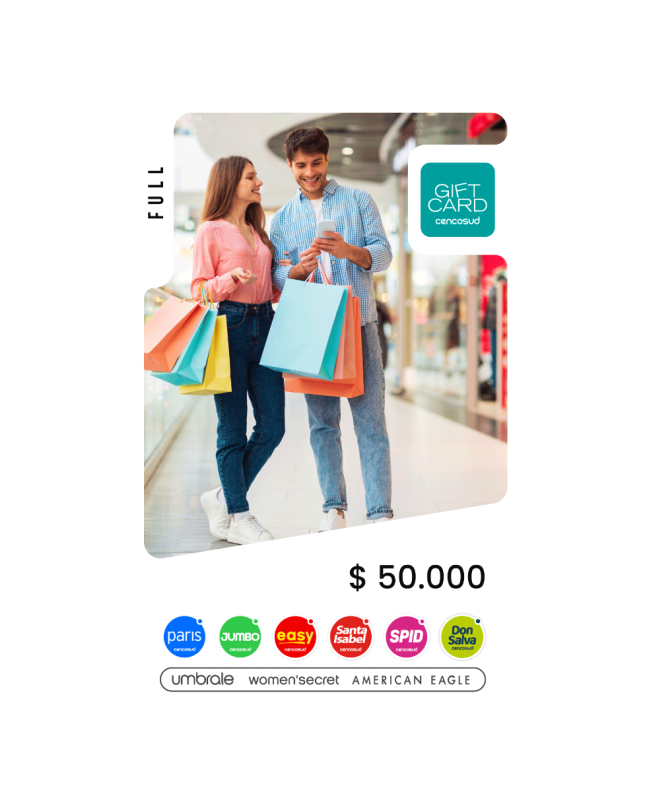 Gift Card Digital Cencosud $50.000