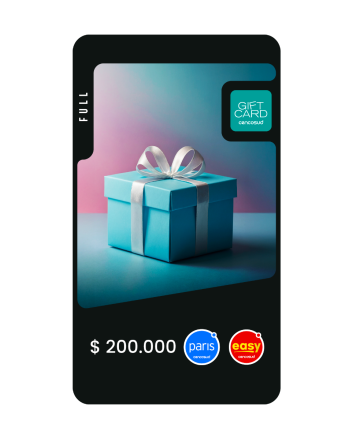 Gift Card Digital Easy-Paris $200.000