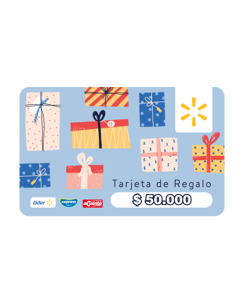Tarjeta de Regalo Digital Lider $50.000
